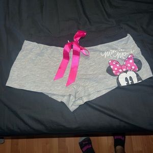 Minnie Mouse sleepwear shorts